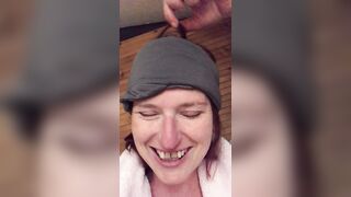 Too horny to sleep I headed to the bathroom at 3am to try and take the edge off and ended up soaking my phone in squirt - 2 image