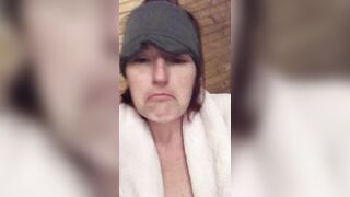 Too horny to sleep I headed to the bathroom at 3am to try and take the edge off and ended up soaking my phone in squirt - 6 image