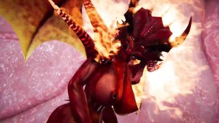 Demon Queen of Hell is testing various dildos - 10 image