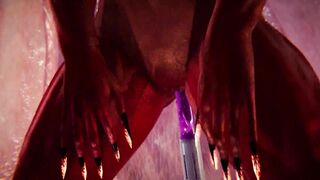 Demon Queen of Hell is testing various dildos - 12 image