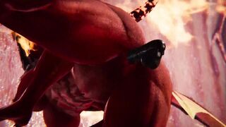 Demon Queen of Hell is testing various dildos - 13 image