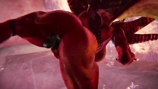 Demon Queen of Hell is testing various dildos - 15 image
