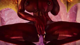 Demon Queen of Hell is testing various dildos - 4 image