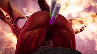 Demon Queen of Hell is testing various dildos - 7 image