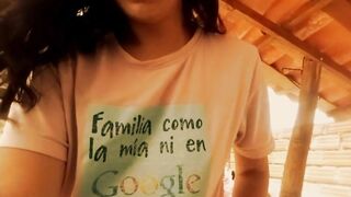 Brittany touches her pussy in the laundry room - 13 image