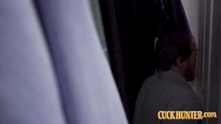 Tattooed Wife Kaiia Eve Gives Husband A Cuckold Show - 10 image