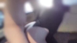 A married woman squirts while being cunniled by an adulterous man in a car after work. - 13 image