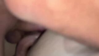 Squirt, CORNO's wife got cum inside the pussy, cuckold took 2 friends to fuck his wife - 1 image