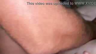 Squirt, CORNO's wife got cum inside the pussy, cuckold took 2 friends to fuck his wife - 7 image