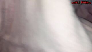 that's what happens when a woman watches porn, pussy is blinking, branquinha can't resist hits a handjob and asks to fuck nice until her pussy comes - 2 image