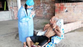 1 PART MY NURSE IS VERY SEXY AND I CAN'T AVOID FUCK HER SO THAT ALL EVILS ARE TAKEN AWAY - 3 image