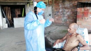 1 PART MY NURSE IS VERY SEXY AND I CAN'T AVOID FUCK HER SO THAT ALL EVILS ARE TAKEN AWAY - 4 image