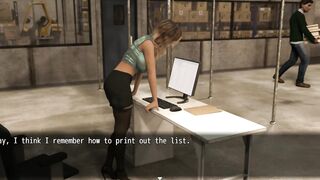 The Office Wife - Story Scenes #4 - 3d game - Developer on Patreon "jsdeacon" - 3 image