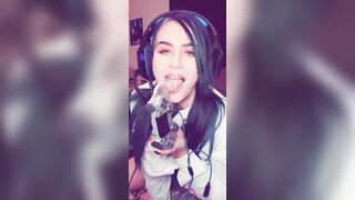 Teen Fucks Gaming Controller Till She Squirts - 9 image