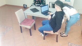 Hot teacher masturbates her student in private lessons - 9 image