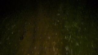 Stepsister gives a blowjob while taking a walk in the woods outdoor - 2 image