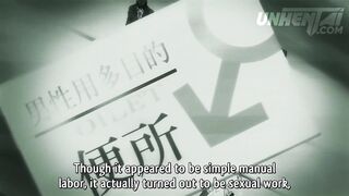COLLEGE BATHROOM ORGY - Hentai - 4 image