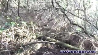 Afternoon Hike Turns Into Lesbian Toying - 2 image