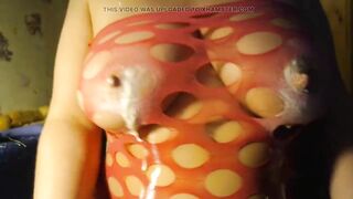 Boobs punish, whipped cream and cucumber fuck - 9 image