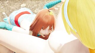 Winx - Bloom and Stella moaning pussy licking - 9 image