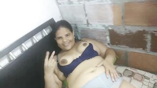 Rich chubby Latina gave her a good blowjob and ended up giving me a good fuck - 8 image