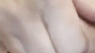 Amateur working her succulent pussy with cucumber - 11 image