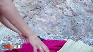 Anal fucking on the beach and squirting in series with the beautiful MILF Halana K - 13 image