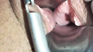 Look inside sexywifedd creamy gaping pussy before she's fucked with big dildos and inflatable toy ,fisted an ass fucked - 5 image