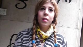 Naive Latina Girl creampied by old man - 1 image