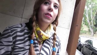 Naive Latina Girl creampied by old man - 2 image