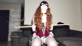 Device Bondage Ends in Massive Squirting Orgasm - 1 image