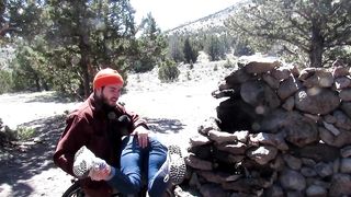 Bunny Gets Outdoor Spanks from Para Daddy- Fingered to Squirt - 4 image