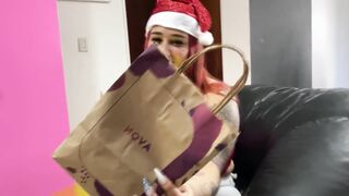 Merry Christmas - My STEPSISTER Gives Me Her Pussy and I Cum in Her Mouth for Christmas - 2 image