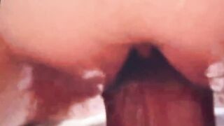 In the tight wet pussy the cock feels very hard. - 2 image