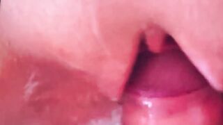 In the tight wet pussy the cock feels very hard. - 3 image