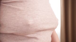 Chisato Shoda Became a Nipple Orgasm Addiction After Attacking Her No Bra Floating Nipples - 5 image