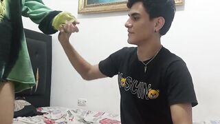 I fuck my horny stepsister until I cum in her - 2 image