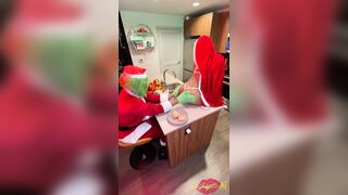 Mrs. Clause Fucks the Grinch While Santa Was Away - Gifted Her A Squirting Orgasm for Christmas - 2 image