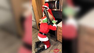 Mrs. Clause Fucks the Grinch While Santa Was Away - Gifted Her A Squirting Orgasm for Christmas - 3 image