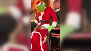 Mrs. Clause Fucks the Grinch While Santa Was Away - Gifted Her A Squirting Orgasm for Christmas - 7 image