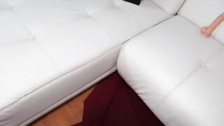 A blowjob from a hot woman My dick on his face - 13 image