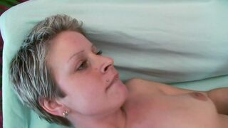Milf Squirting in his bed after hardcore Sex - 1 image