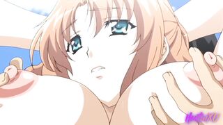 Hentai / Fucked the wet pussy of a model in a swimsuit - 7 image