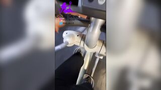 My stepmom plays, sucks and masturbates with her toy - 1 image