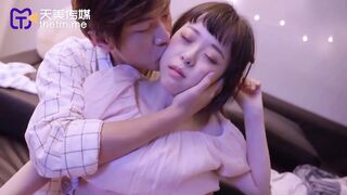 Impressed summer day with my skinny flat chest inexperienced girl cum in her tight pussy - 4 image