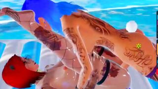 3d hentai teen riding stepbrother bbc until huge creampie and squirt uncensored - 12 image