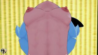 Pokemon Cynthia Trains Bea's Ass & Pussy, Gets Worshipped By Her Tongue - Uncensored 3D Hentai - 6 image
