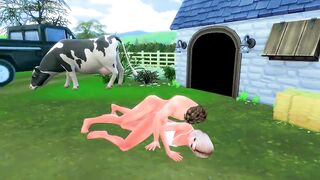 Freaky Farmer #1 - Horny Girl Rimming Hot Farmer - Impregnation - Lets Play SIMS 4 - 7DeadlySims - 11 image