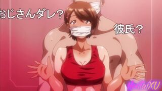 Hentai / Fucked the virgin pussy of a shy girl in sportswear - 5 image