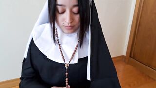 Sexy nun sins for the first time - 3 image